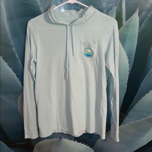 long sleeve hooded shirt